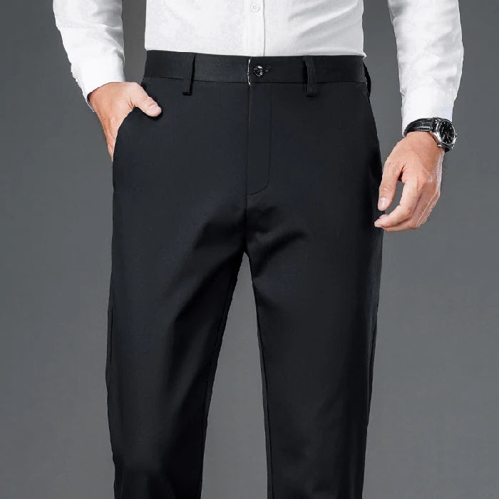 Calça casual de negócios masculina